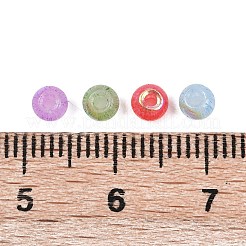 Разноцветные круглые стеклянные бусины с имитацией кошачьего глаза&nbsp;LS-SEED-NH0003-01A-05