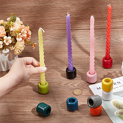 10 шт. двухцветные фарфоровые подсвечники ручной работы&nbsp;FIND-NB0005-42