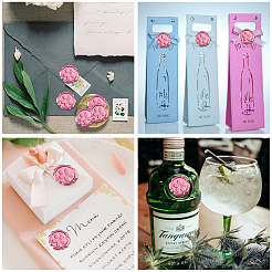 50шт. клейкие восковые наклейки&nbsp;DIY-CA0006-16E