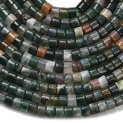 Природного индийского агата бисер нитей&nbsp;G-P608-A15-01