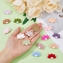 15 шт. 15 цвета лотоса&nbsp;SIL-DC0001-24