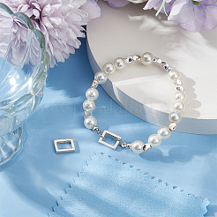 2 шт. 925 кольца-пружинки из стерлингового серебра&nbsp;STER-UN0001-07