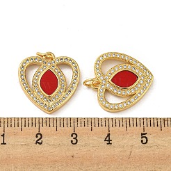 Латунное микропаве с фианитами и подвесками из синтетической бирюзы&nbsp;KK-K356-24A-G