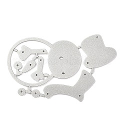 Нож для тиснения из углеродистой стали для шаблона diy&nbsp;LS-DIY-M013-08