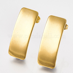 Ионное покрытие (ip) 304 нержавеющая сталь гвоздики фурнитура для сережек&nbsp;STAS-Q231-08G