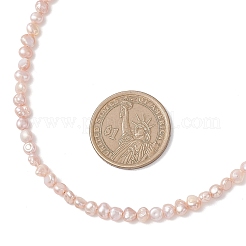 Ожерелья из натуральных пресноводных жемчужин&nbsp;NJEW-JN05777