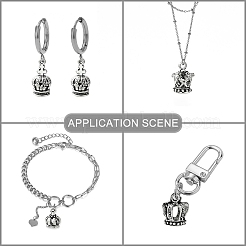 50шт 5 стиля подвески из сплава в тибетском стиле&nbsp;TIBEP-CJ0003-40