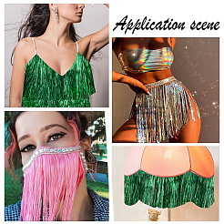 Отделка бахромой из полиэстера&nbsp;OCOR-WH0086-09D