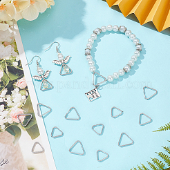 90 шт. 3 стиля 304 нержавеющая сталь регулировочные треугольные двойные пряжки&nbsp;STAS-SC0008-93