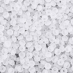 Прозрачные матовые цветные стеклянные бусины&nbsp;SEED-T007-12A