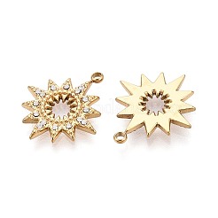 Подвески из нержавеющей стали 304 с микропаве из кубического циркония&nbsp;STAS-N115-55G