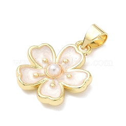 Латунь эмаль подвески&nbsp;KK-H539-13G-02