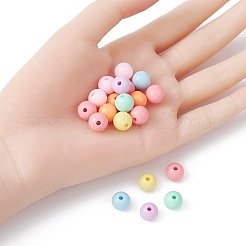 Непрозрачные акриловые бусины&nbsp;MACR-YW0002-76