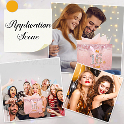 Бумажные пакеты с ручками на шестнадцатилетие&nbsp;CARB-SP0001-02