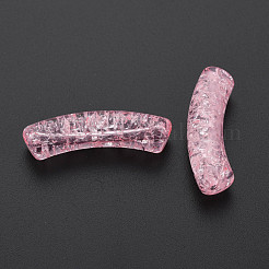 Прозрачных бусин акриловые треск&nbsp;CACR-S009-001A-N26