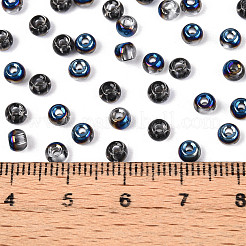 6/0 полупокрытая стеклянная бусина&nbsp;SEED-N008-04C