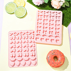 2 шт. силиконовые Молды в виде банта&nbsp;ST-CJ0043-006