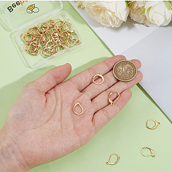 60 шт. 3 стиля фурнитуры для сережек с застежкой-молнией из нержавеющей стали 304&nbsp;STAS-BBC0008-30C