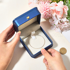 1 шт. подарочные коробки для хранения браслетов из искусственной кожи&nbsp;CON-BBC0001-06