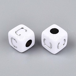 Непрозрачные акриловые бусины&nbsp;SACR-T035-03C