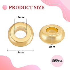 Spacer бисер латунные&nbsp;KK-BC0014-22C