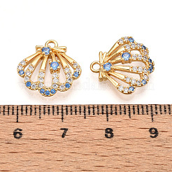 Латунные микро проложить кубического циркония подвески&nbsp;LS-KK-N261-102G