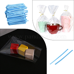 500 шт. пластиковые проволочные завязки в горошек для животных&nbsp;FIND-WH20005-40A