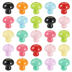 30 шт. непрозрачная акриловая бусина&nbsp;OACR-TA0004-04