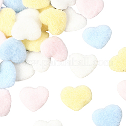 40 шт. 4 цвета шерстяные и тканевые аксессуары для украшения&nbsp;DIY-SC0032-29