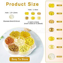 7 стиль стеклянных бусин&nbsp;SEED-TA0001-41C