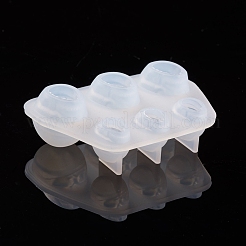 Силиконовые Молды для браслета из бусин с черепом&nbsp;X-DIY-L021-61