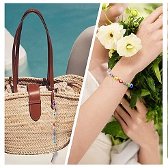 1шт стеклянный брелок&nbsp;HJEW-SC0002-29