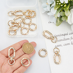 8 шт. Кольца пружинные затворные из сплава&nbsp;FIND-BBC0004-68