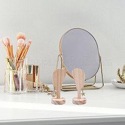 2 шт. настольный органайзер для сережек из дерева в форме уха для ювелирной витрины&nbsp;ODIS-CA0001-32A