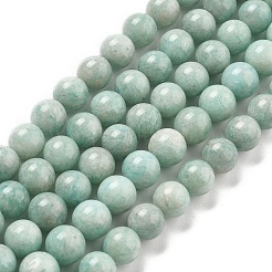 Природных амазонит бисер нитей&nbsp;G-L618-A01-8mm