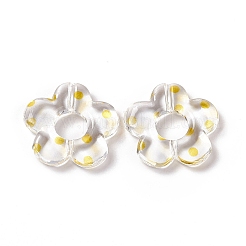 Прозрачные акриловые бусины&nbsp;OACR-C009-06E