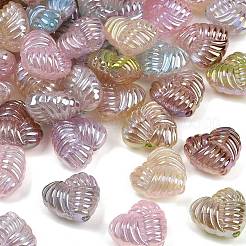 Светящиеся непрозрачные акриловые бусины&nbsp;MACR-C036-04