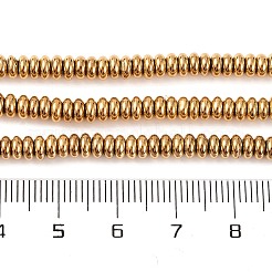 Гальванические нити из синтетических немагнитных гематитовых бусин&nbsp;X-G-H027-D01-01