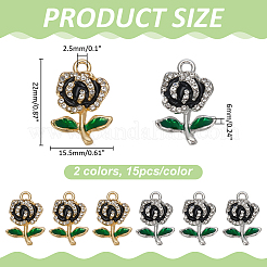 30шт 2 цвета подвески из цинкового сплава&nbsp;FIND-WR0012-67