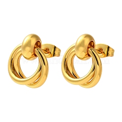 Серьги-гвоздики из нержавеющей стали 304 для женщин&nbsp;EJEW-Z067-03G