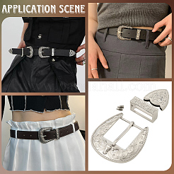 Комплекты пряжек из цинкового сплава для ремней&nbsp;FIND-WH20023-057P