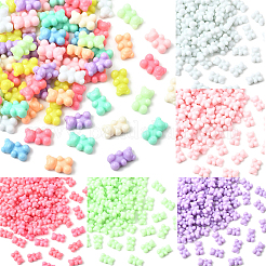 100 шт. Непрозрачные акриловые бусины&nbsp;SACR-YW0001-92