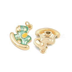 Латунь эмаль подвески&nbsp;KK-B157-25G