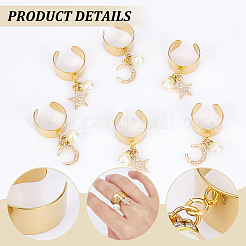 Кольца-манжеты из нержавеющей стали 304 RJEW-UN00024