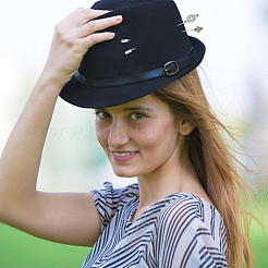 20 шт. 2 комплекта 5 стилей латунных булавок для килта для женщин&nbsp;JEWB-DR00009