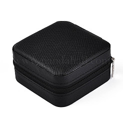 Квадратная шкатулка для ювелирных изделий из искусственной кожи&nbsp;PAAG-PW0012-05D