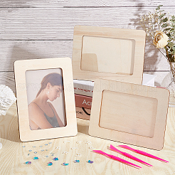 Набор для самостоятельного изготовления фоторамки с луной и звездами из пайеток&nbsp;DIY-OC0010-20