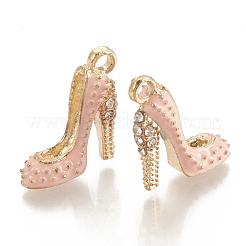 Подвески на шпильке с эмалью из сплава&nbsp;ENAM-S115-042C