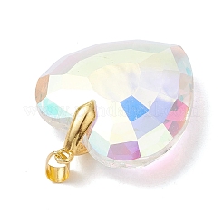 Латунь стекло кулоны&nbsp;PALLOY-JF05135-01