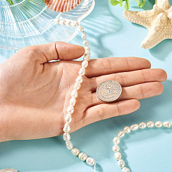 1 нити натурального барочного жемчуга кеши жемчужные бусины нити&nbsp;PEAR-TA0001-13